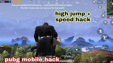 pubg mobile new hack || pubg mobile hack speed + high jump no ban #short