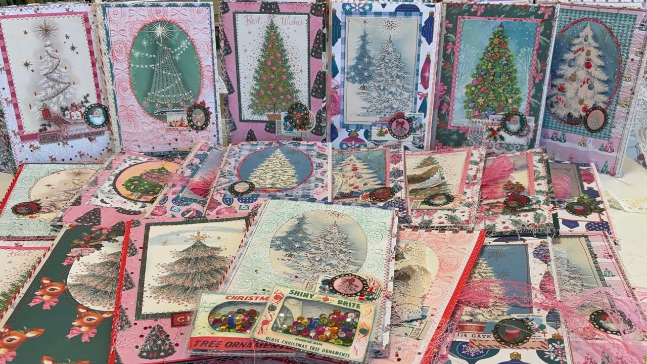 Christmas Memoirs junk journal collection | advent journal deets