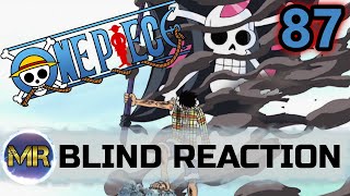 One Piece Episode 87 Blind Reaction - MARK OF FAITH!