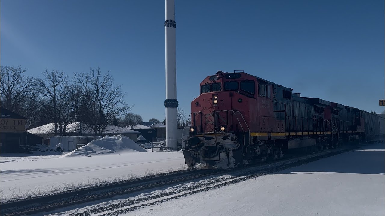 Railfanning in Strathroy, Melrose and Mount Brydges
