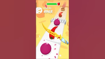 Perfect slice part of 485 🍉🔪 #shorts #gaming