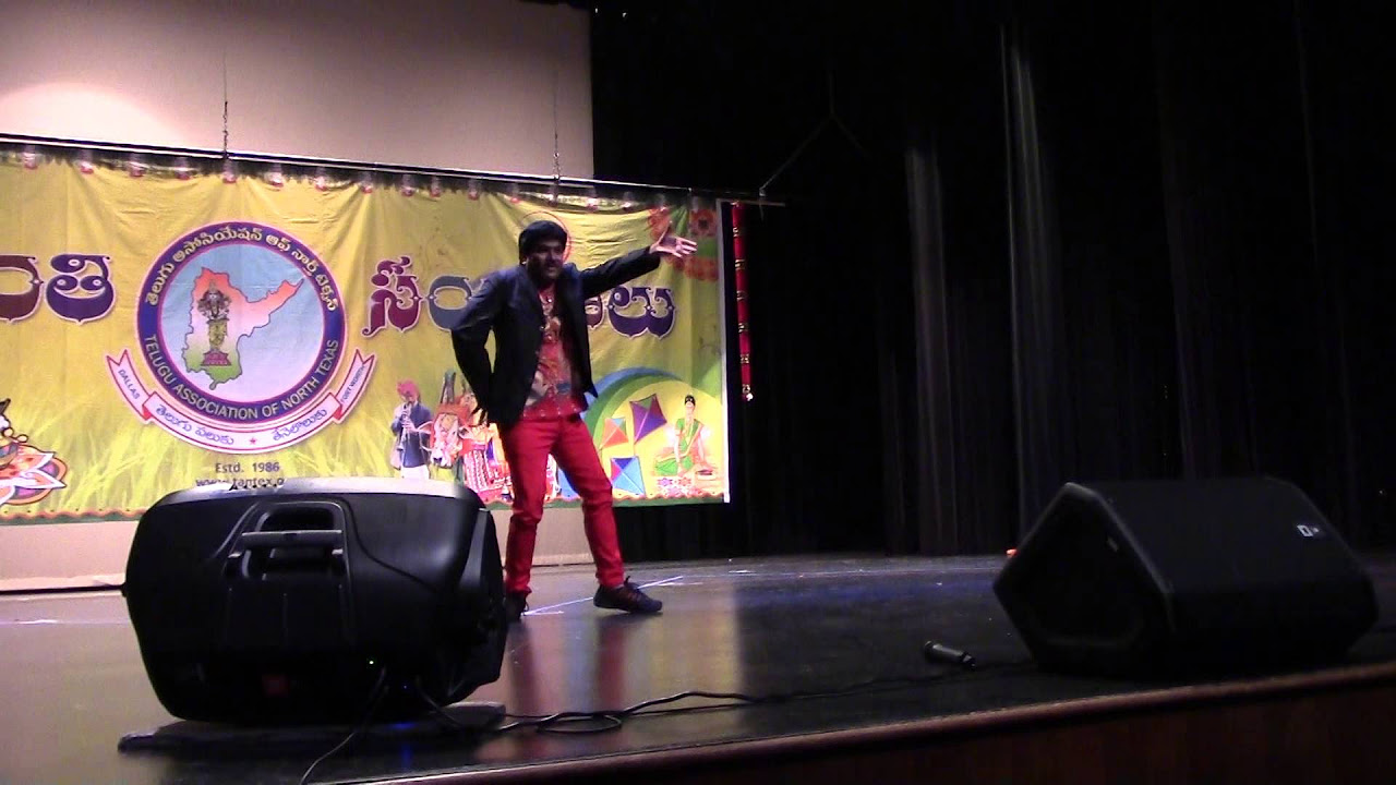 Shiva Reddy Dances Part 1 at TANTEX Sankranthi on Jan 17th 2015 at Nimitz High School Irving