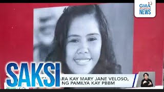 Clemency para kay Mary Jane Veloso, panawagan ng pamilya kay PBBM | Saksi
