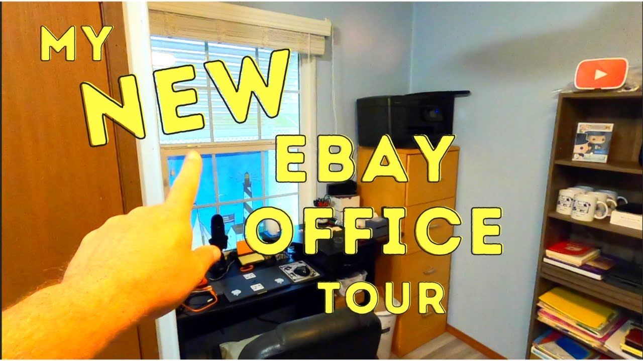 TOUR MY NEW EBAY OFFICE YouTube