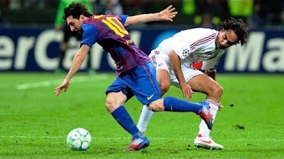 Lionel Messi ● Destroying Alessandro Nesta , Roberto Carlos \& Fabio Cannavaro ||HD||