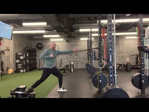Split Stance Rotational Row