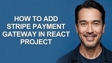 How to Add Stripe Payment Gateway in React Project - KevinHowTo