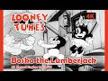 Looney Tunes Cartoon - Bosko the Lumberjack 1932 | Neural Engine Restored & Graded | 4K 60fps DVR