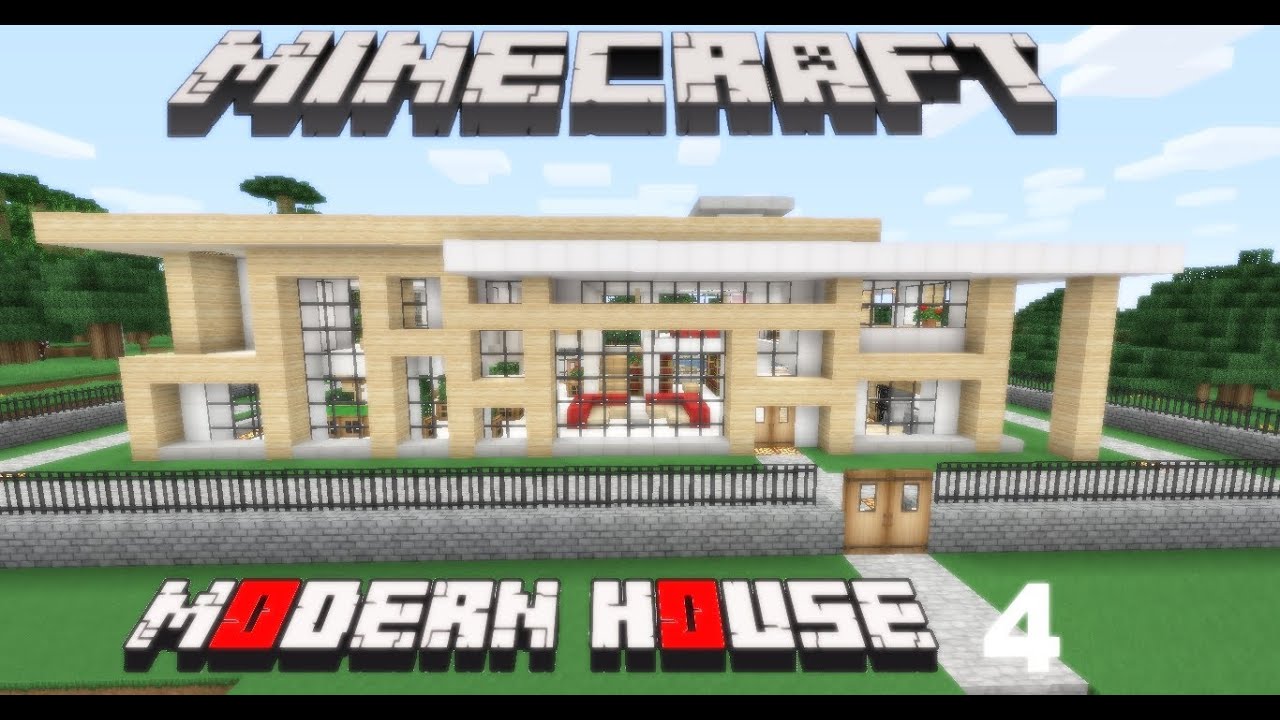 minecraft modern house download Minecraft Modern House 4 Download YouTube