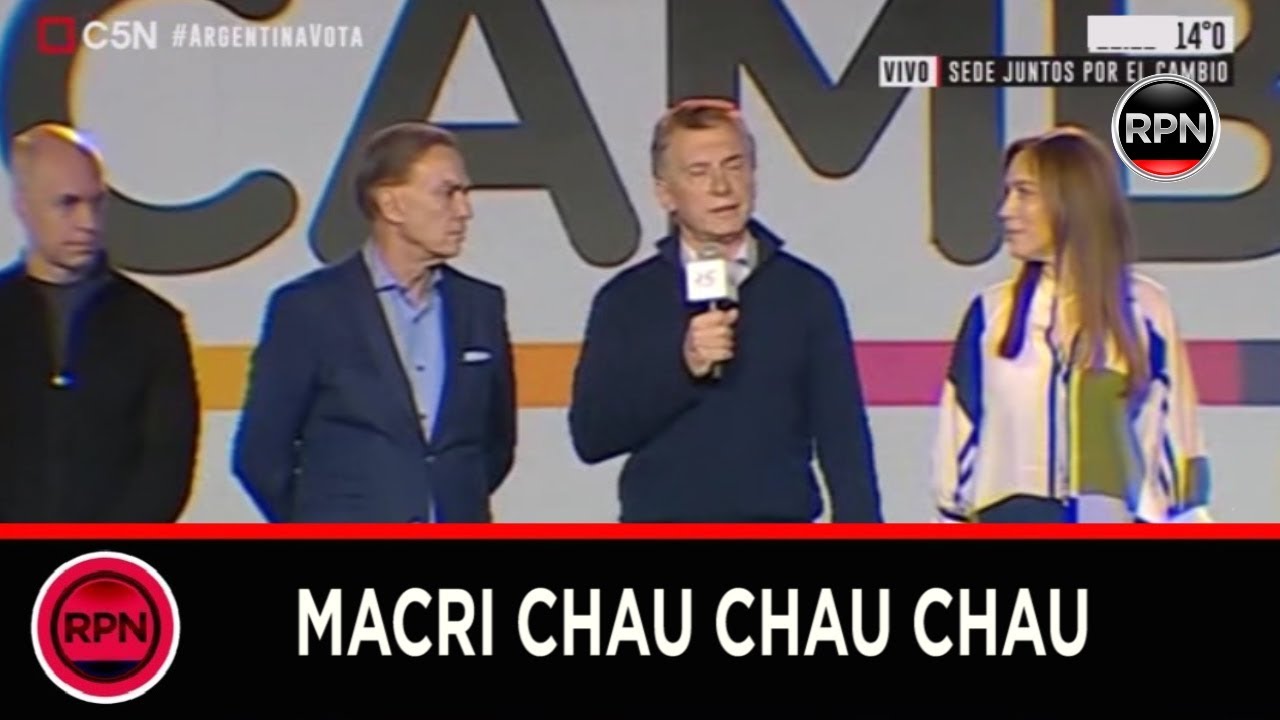 *CHAU CHAU CHAU* Macri admitió la derrota y las caras de Macri son IMPERDIBLES alberto fernandez hijo