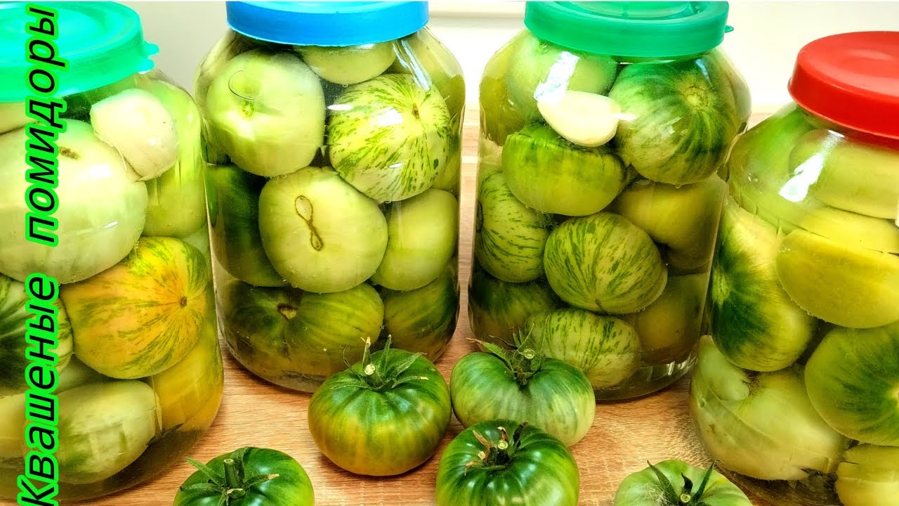 Осваиваем квашеные помидоры: вкусный рецепт зеленых помидоров Помидоры ...
