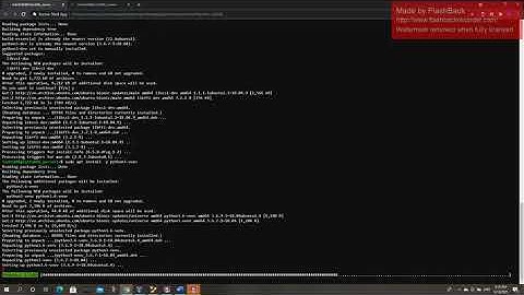 Cài đặt Python3( Trình biên dịch Python) cho Ubuntu Server 1804