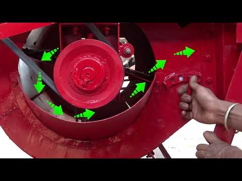 Harvester - Blower Adjustment