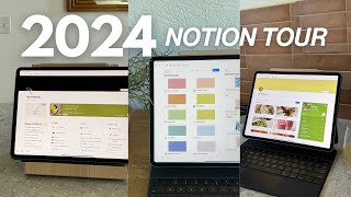 Get Organized for 2024 in Notion ✨ FULL planner tour
