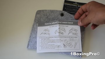 Unboxing MEGALITH Brand Men Watch Chronograph Stainless