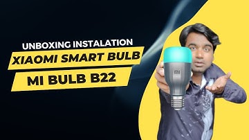 Xiaomi Smart Bulb Alexa | Smart Bulb | Mi Smart Bulb Installation | How To Connect Mi Bulb