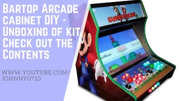 Bartop Arcade Cabinet Deluxe from Game Room Solutions - Unboxing
