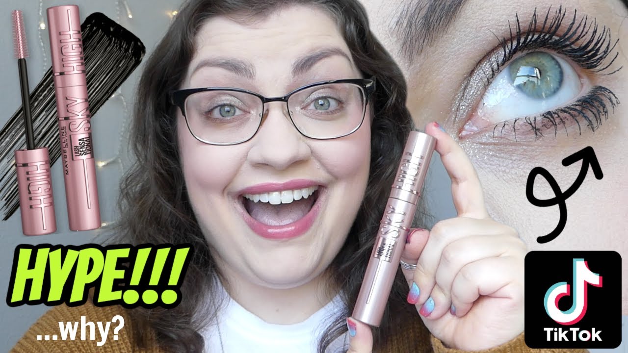 TIK TOK MADE ME BUY IT Maybelline Lash Sensational Sky High Mascara