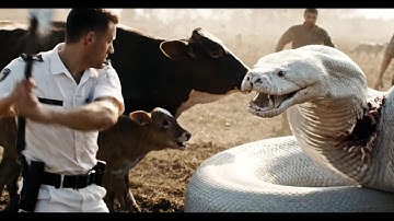 Courageous Rescue Team Battles Giant Python to Save Helpless Cow | Shocking Real Encounter