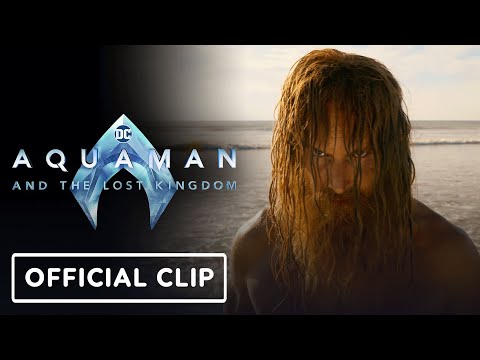 Aquaman and the lost kingdom - official 'high five' clip (2023) jason momoa, patrick wilson
