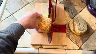 Such A Great Gift Manual Bread Slicer #bread #sourdough #sourdoughbread