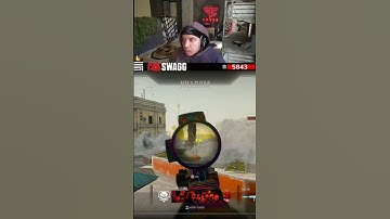 Swagg left SPEECHLESS after getting FRIED through the SMOKE 😳 #warzone #callofduty #bo6