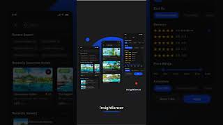 Hotel Booking Mobile App UIUX Design | Hotel Booking App Design | Dark Mode | Figma | Hotel App UIUX