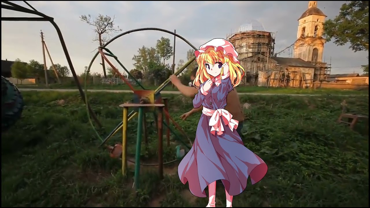 Тормози меня быстрей, но это Touhou Project Hifuu Club