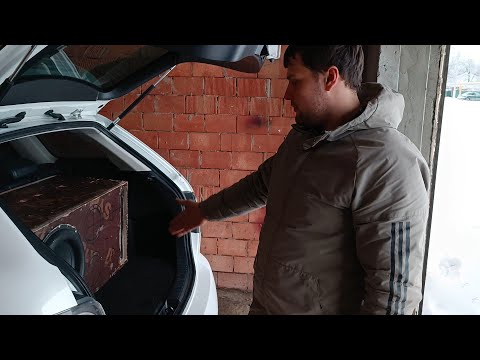 Установка сабвуфера в mazda cx7 .