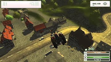 Farming Simulator 2013: Tractor Launch Glitch