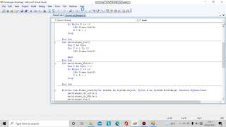Review Program Visual Studio 2008
