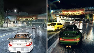 Graphics Comparison | NFS CARBON | Original vs Reborn 2025 (4K)