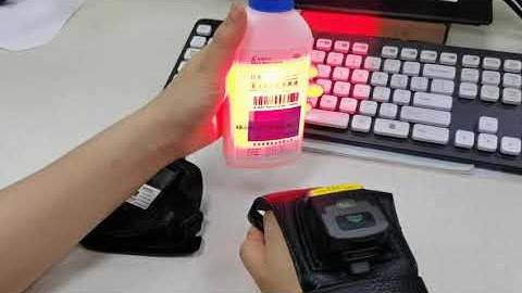 Eff02 2D Bluetooth Glove Barcode Scanner