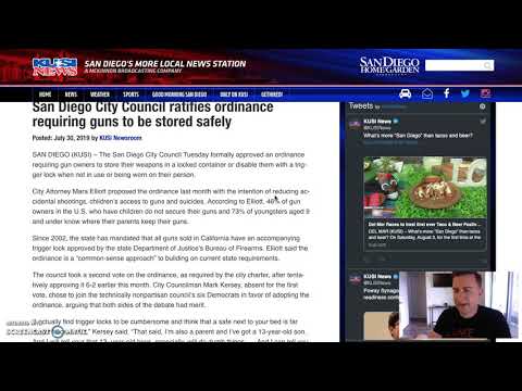 San Diego Gun Ordinance Unconstitutional?