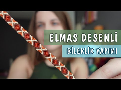 Elmas Desenli Kolay Arkadaşlık Bilekliği Yapımı