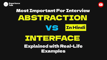 Abstract Class vs Interface for Beginners: Complete Guide  | Real-World Examples | When to Use What?