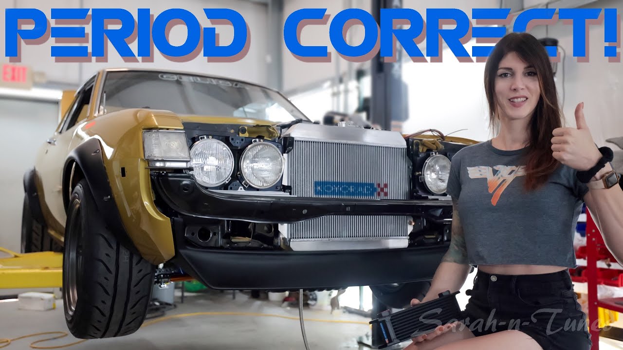 I Re-Engineered it to Fit Like OE // 2UZ V8 '74 Celica - YouTube