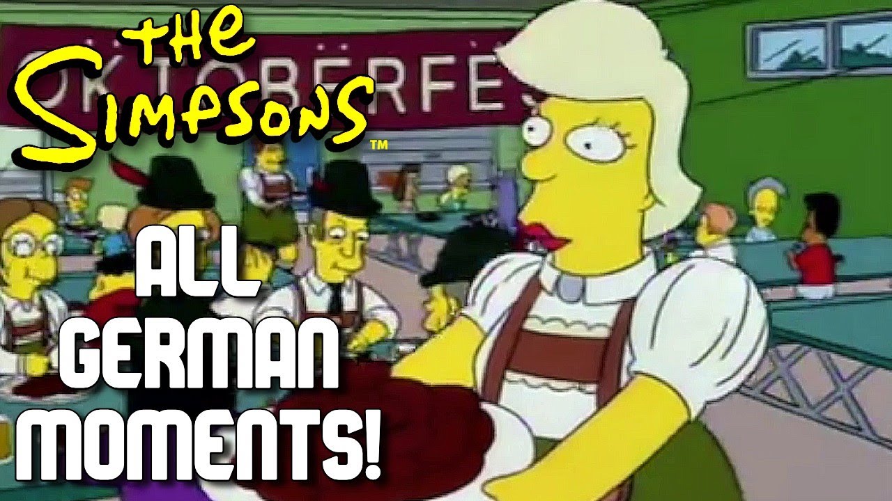 EVERY time the Simpsons joked about Germany - Part 1 (Including hitler references) popmov21