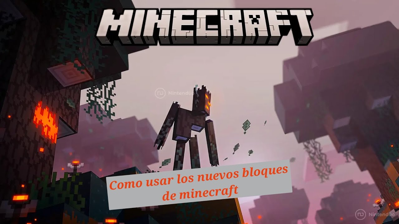 Como usar los nuevos bloque de minecraft? - YouTube
