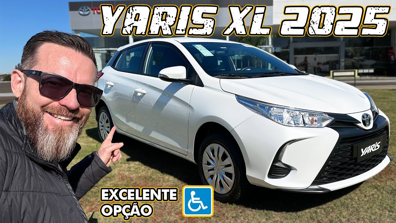 TOYOTA YARIS XL 2025 - Excelente Opção Na Modalidade PCD! - YouTube