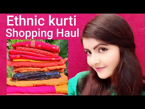 Max Dashahara shopping haul | ethnic kurti & tunic for | kerwachauth dresses | RARA |