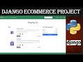 Django ecommerce project  django project  cartwishlistpayment gatewaylogin authentication