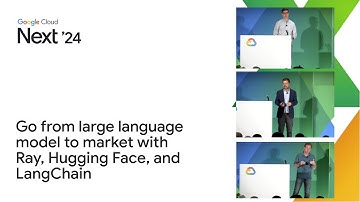 Go from large language model to market faster with Ray, Hugging Face, and LangChain