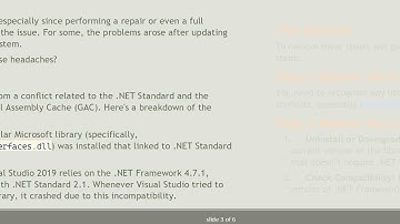Troubleshooting Visual Studio 2019 Start-Up Issues After Update