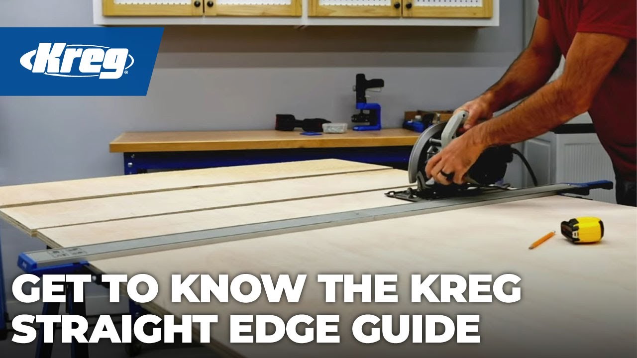 Kreg 4 ft. Straight Edge Guide KMA4500 - The Home Depot