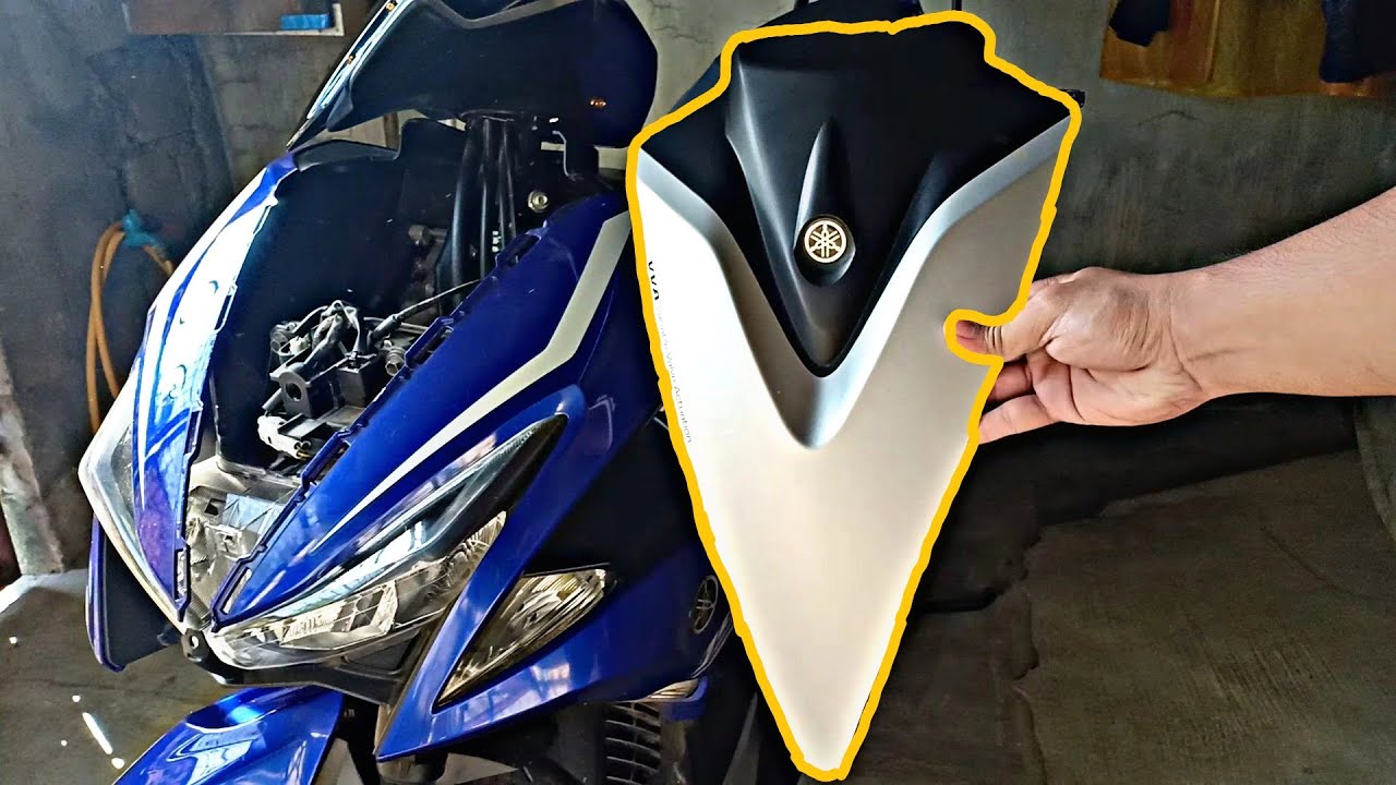 How to remove V fairings yamaha aerox 155 YouTube