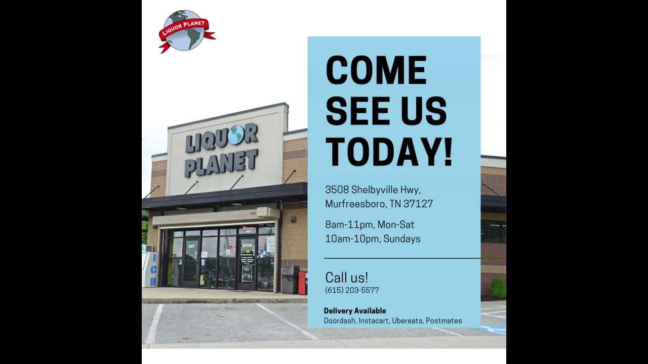 Come visit us today! #1 Liquor Store in Murfreesboro, TN | Liquor planet store