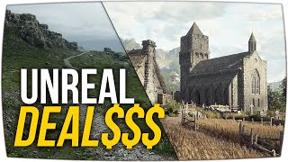 MITTELALTER Assets! Burgen, Enviroments, Characters und mehr 🏰🤴 für 23€ ► Unreal Deals ✅