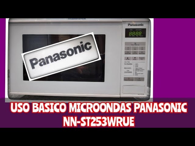 Panasonic NN-GF574MRPH Microondas Inverter 1100W