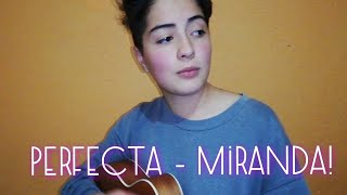 Video thumbnail of "Perfecta - Miranda! | Ukelele Cover | Hanny"